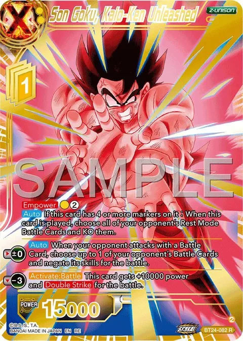 Son Goku, Kaio-Ken Unleashed