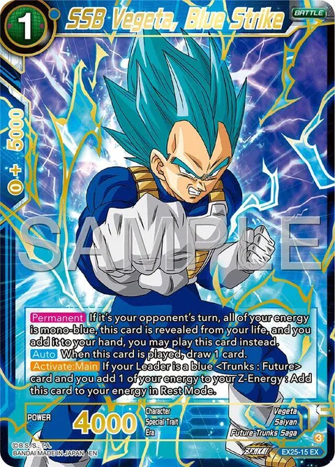 SSB Vegeta, Blue Strike