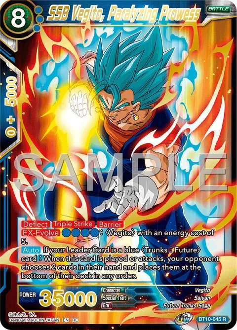 SSB Vegito, Paralyzing Prowess