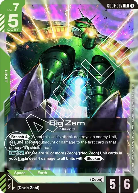 Big Zam (GD01-027)