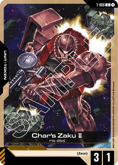 Char's Zaku II (T-006)
