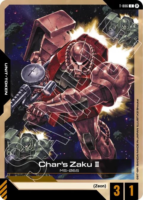 Char's Zaku II (T-006)