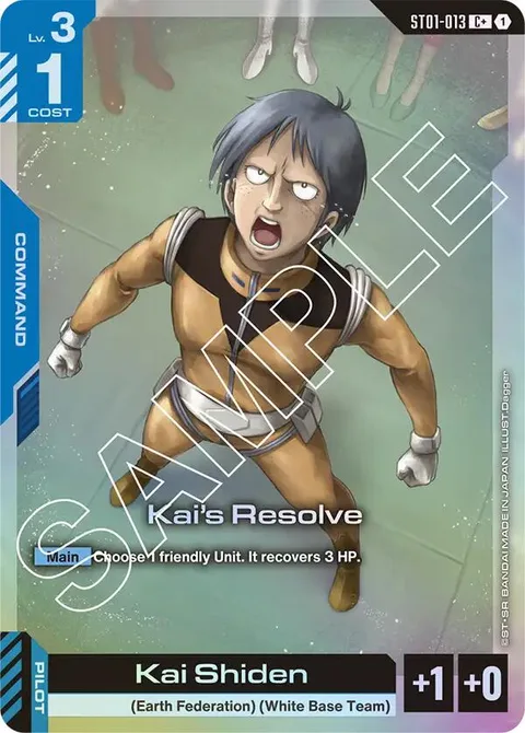 Kai's Resolve (ST01-013)