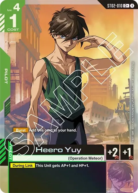 Heero Yuy (ST02-010)