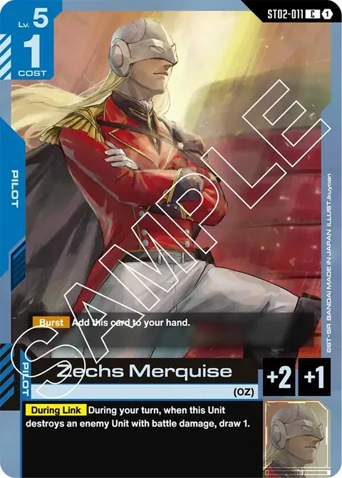 Zechs Merquise (ST02-011)