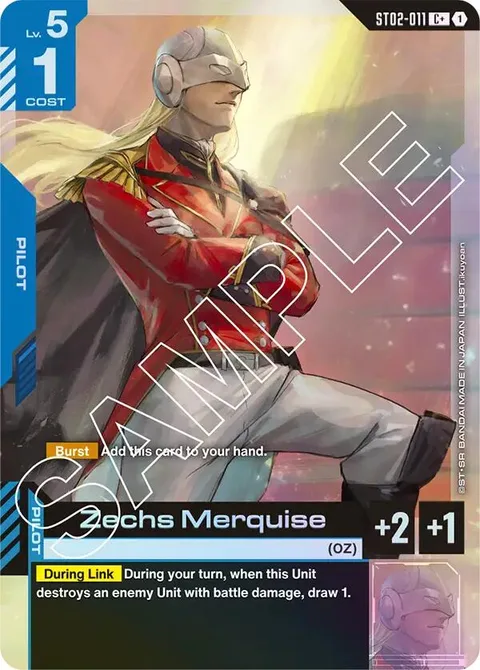 Zechs Merquise (ST02-011)