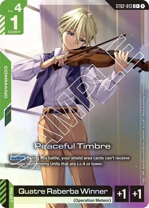 Peaceful Timbre (ST02-013)