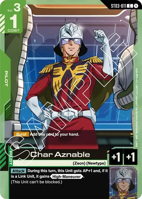 Char Aznable (ST03-011)