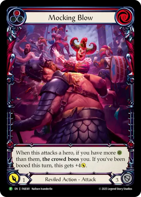 Mocking Blow (Red)
