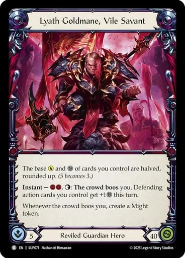 Lyath Goldmane, Vile Savant