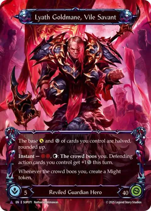 Lyath Goldmane, Vile Savant