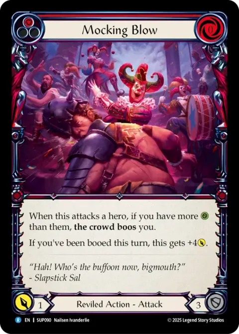 Mocking Blow (Red)