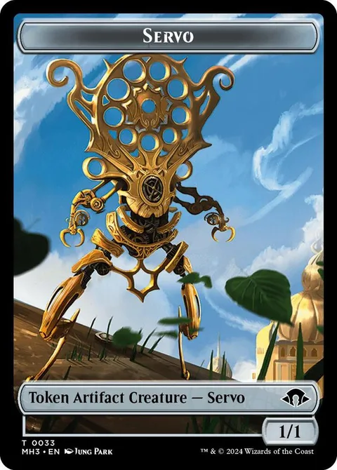 Gremlin Token (R 1/1) // Servo Token (A 1/1)
