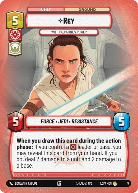 Rey, With Palpatine's Power
