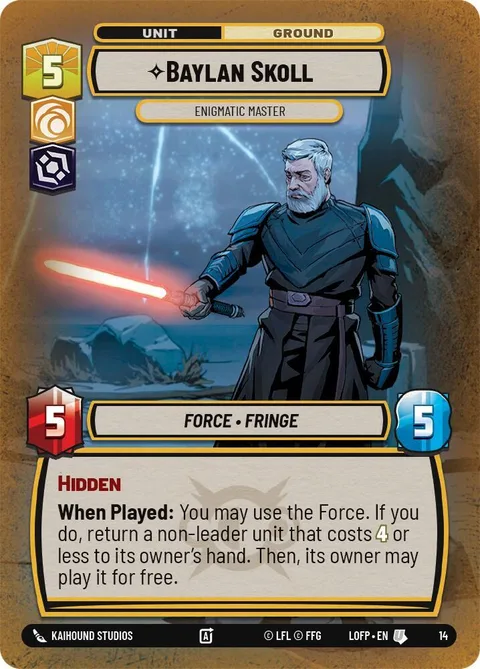 Baylan Skoll, Enigmatic Master
