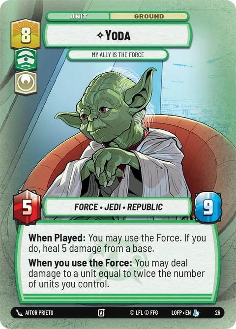Yoda, My Ally is the Force