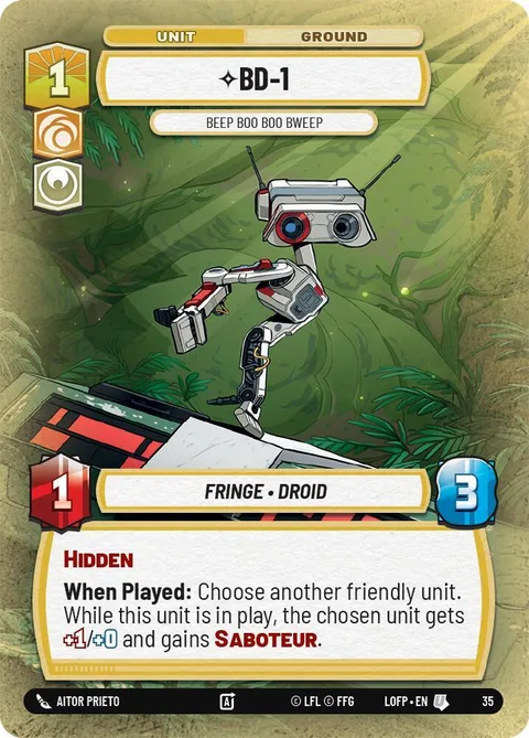 BD-1, Beep Boo Boo Bweep