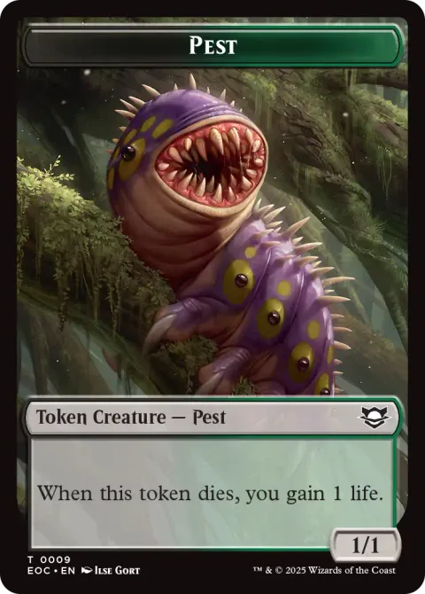 Beast Token (G 4/4) // Pest Token (BG 1/1)