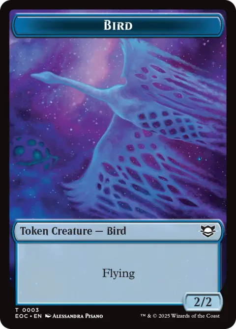 Golem Token (A 3/3) // Bird Token (U 2/2)