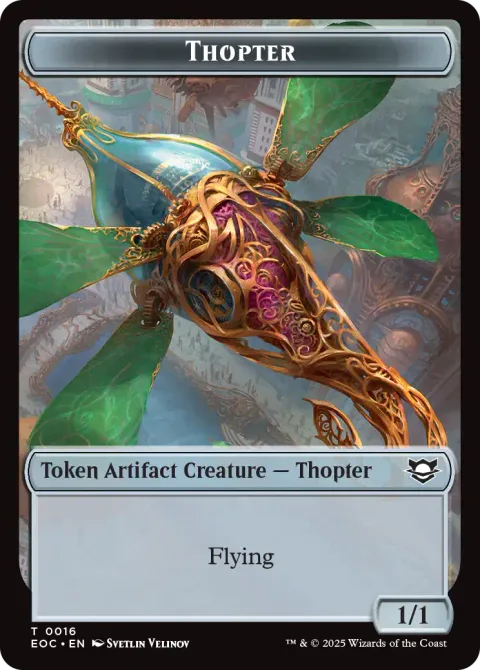 Gnome Token (A 1/1) // Thopter Token (A 1/1)