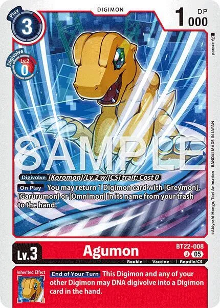 Agumon (BT22-008)