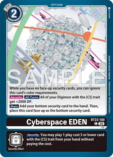 Cyberspace EDEN (BT22-100)