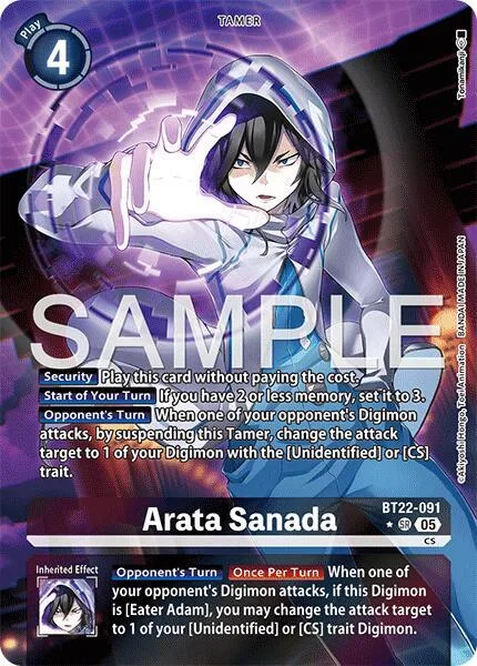 Arata Sanada (BT22-091)