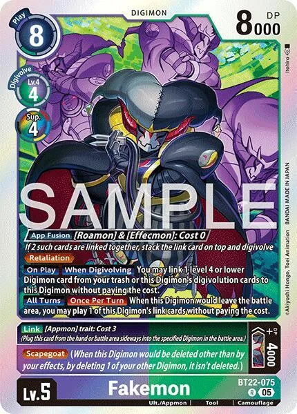 Fakemon (BT22-075)