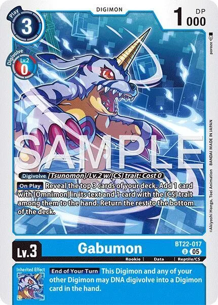 Gabumon (BT22-017)
