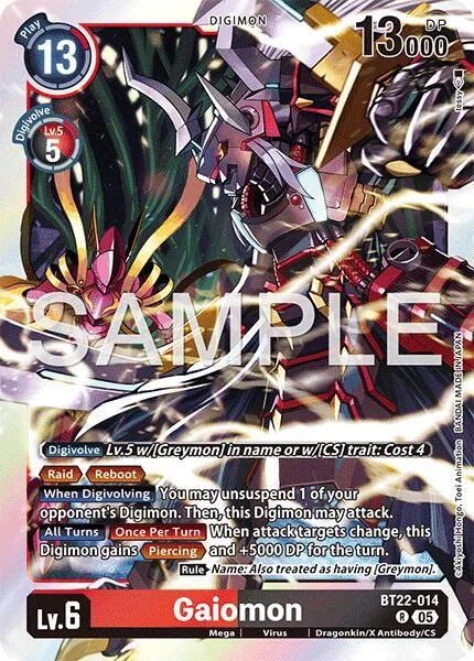 Gaiomon (BT22-014)