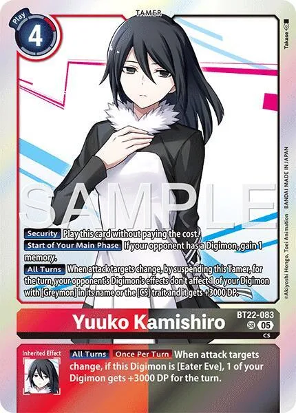 Yuuko Kamishiro (BT22-083)
