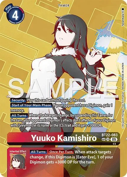 Yuuko Kamishiro (BT22-083)