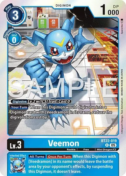 Veemon (BT22-019)