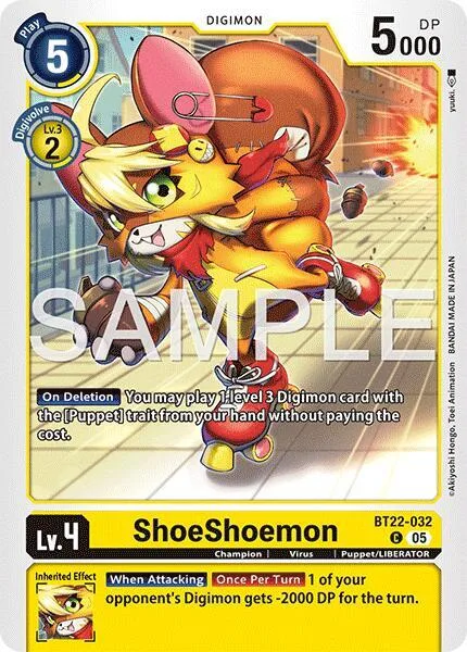 ShoeShoemon (BT22-032)