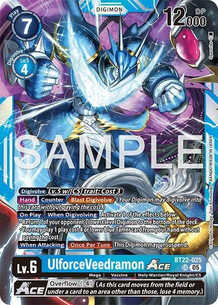 UlforceVeedramon Ace (BT22-025)