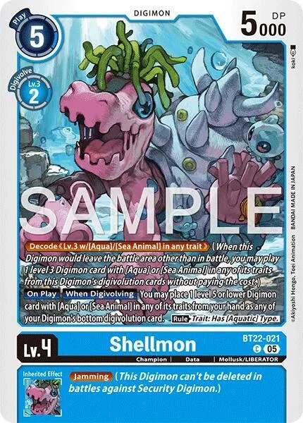 Shellmon (BT22-021)