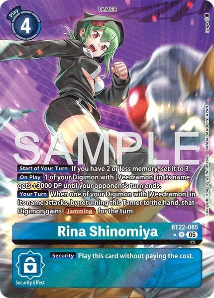 Rina Shinomiya (BT22-085)