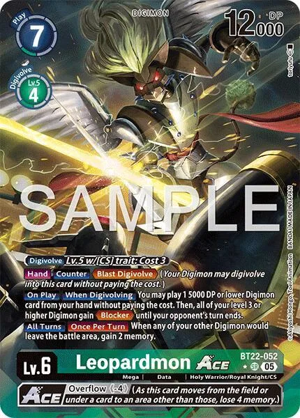 Leopardmon Ace (BT22-052)