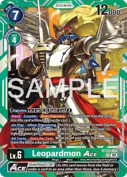 Leopardmon Ace (BT22-052)
