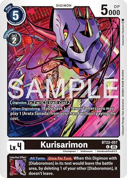 Kurisarimon (BT22-057)