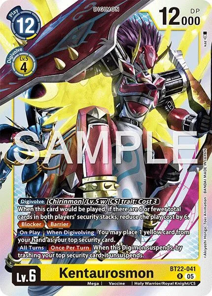 Kentaurosmon (BT22-041)