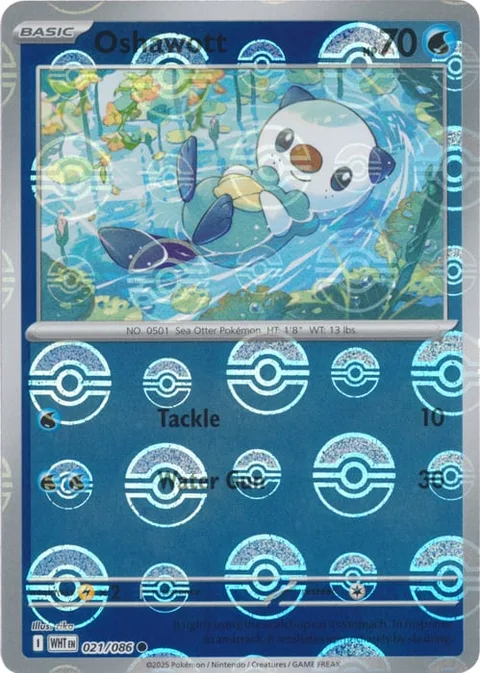 Oshawott [Tackle | Water Gun | SV]