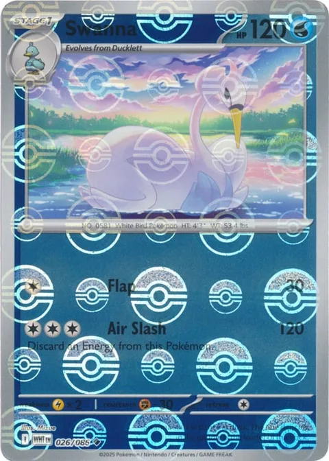 Swanna [Flap | Air Slash]