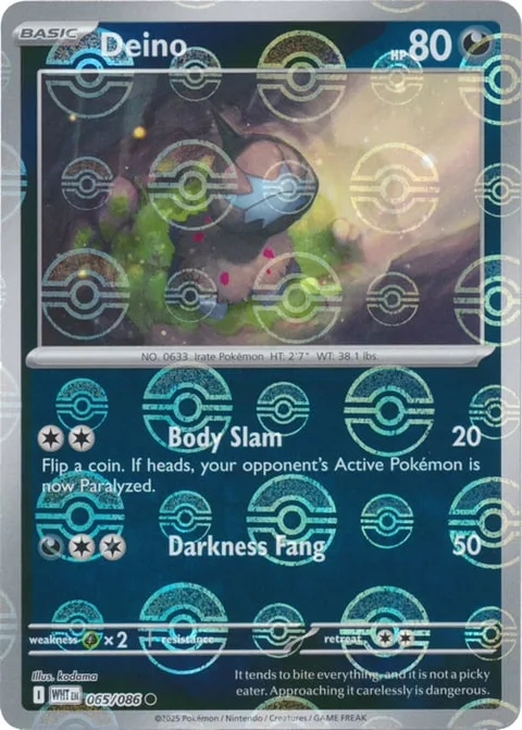 Deino [Body Slam | Darkness Fang]