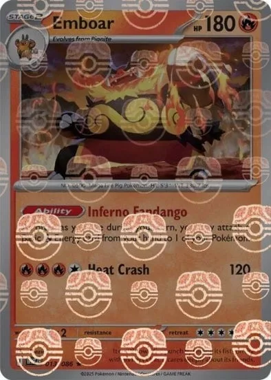 Emboar [Inferno Fandango | Heat Crash | SV]