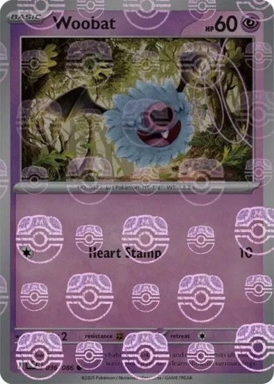 Woobat [Heart Stamp]