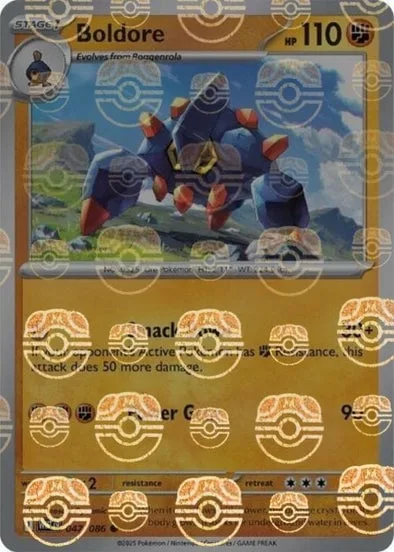 Boldore [Smack Down | Power Gem | SV]