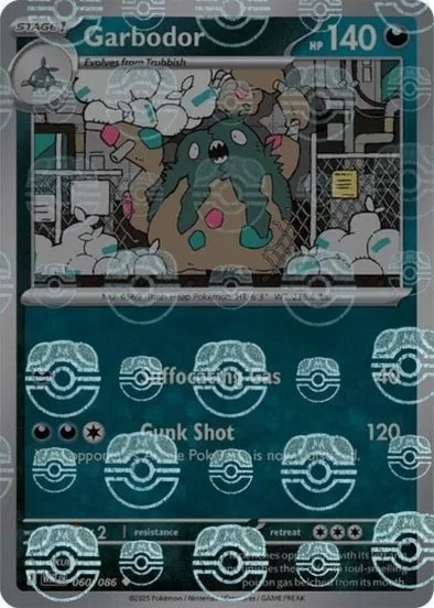 Garbodor [Suffocating Gas | Gunk Shot]
