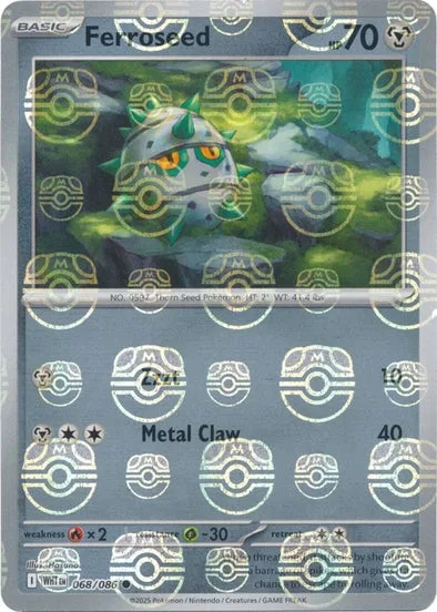 Ferroseed [Zzzt | Metal Claw]