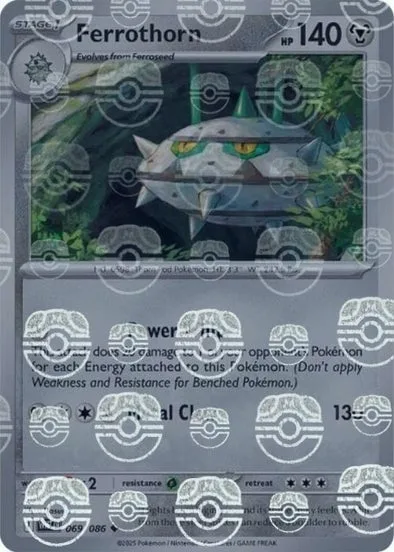 Ferrothorn [Power Whip | Metal Claw]